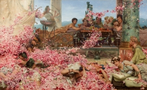 Lawrence Alma-Tadema, Les roses d'Héliogabale, 1888, huile sur toile, 132x124 cm, collection JAPS 10304.  © Studio Sébert Photographes